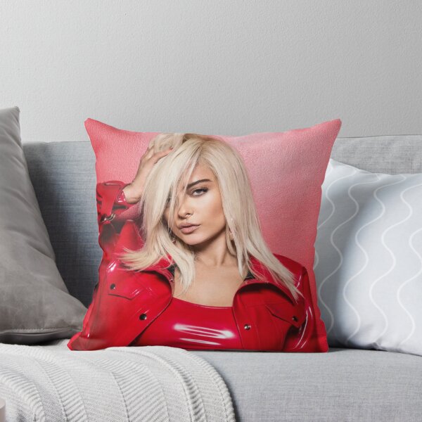 Item preview, BEBE REXHA Red Leather Jacket designed and sold by Mycxh.