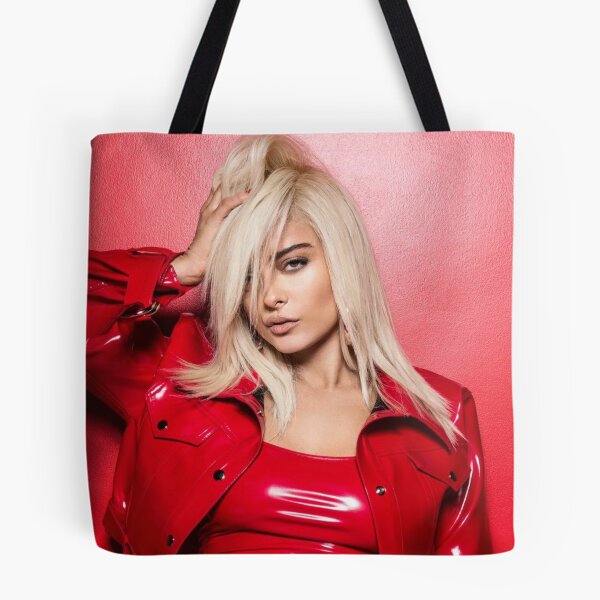 Item preview, BEBE REXHA Red Leather Jacket designed and sold by Mycxh.