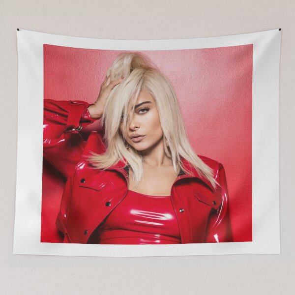 Item preview, BEBE REXHA Red Leather Jacket designed and sold by Mycxh.