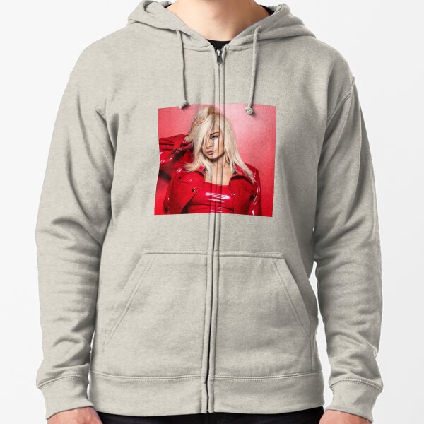 red jacket with hoodie