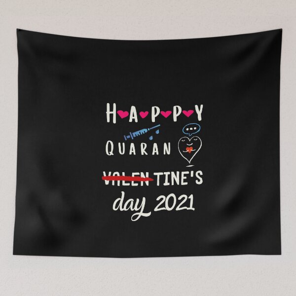 Item preview, Valentine day T-shirt : Happy Quarantine's Day 2021 ! designed and sold by todoAwesome.