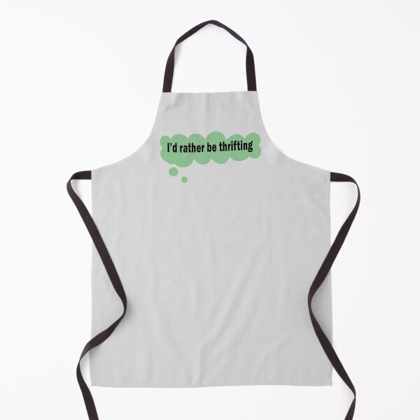 Item preview, I'd Rather Be Thrifting Thought Bubble designed and sold by AddisonArtworks.