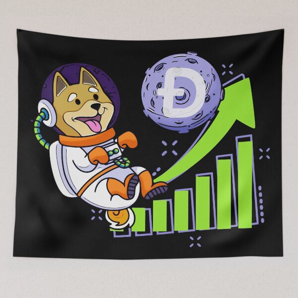 Item preview, Dogecoin Crypto Astronaut Meme designed and sold by The Fit.