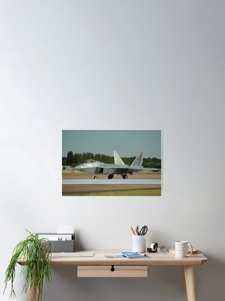 Thumbnail 2 of 3, Poster, Lockheed F-22 Raptor - USAF designed and sold by Printmaster555.