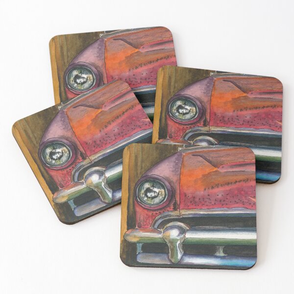 Item preview, Marilyn - Rusted Cadillac Watercolour designed and sold by Nixpaints.
