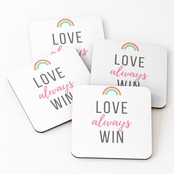 Item preview, Love always win designed and sold by Merchbybells.