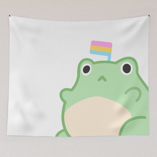 Item preview, Rana de derechos pansexuales designed and sold by Taya's Studio.
