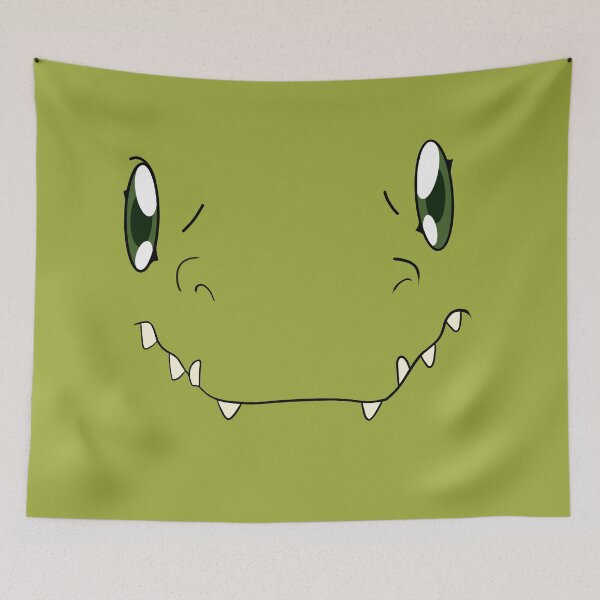 Item preview, Green dinosaur T-Rex monster mask designed and sold by geekartistry.