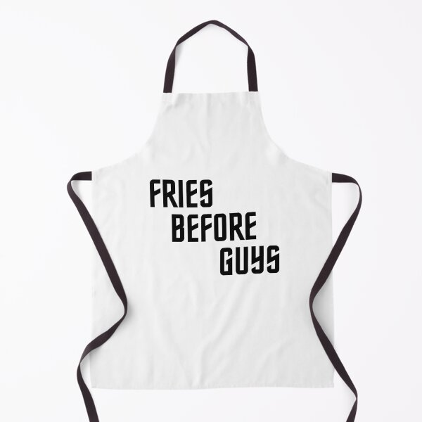 Item preview, Fries Before Guys - Black Letters designed and sold by SimplyMots.