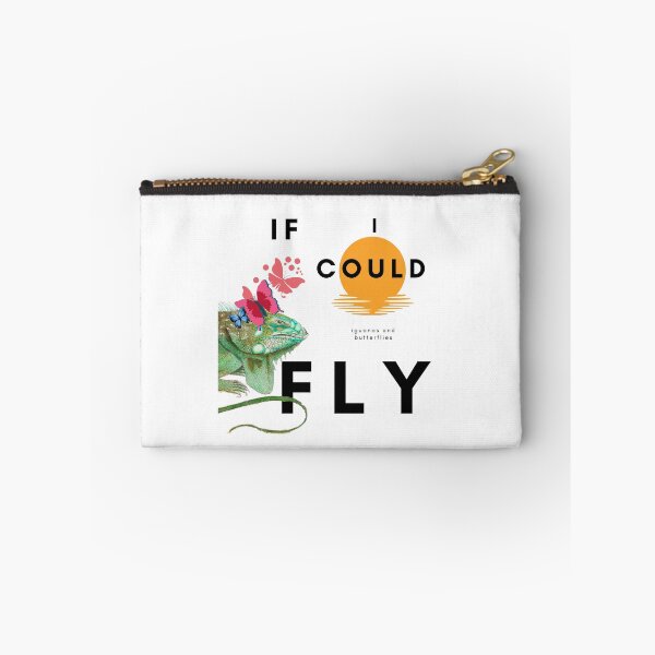 Item preview, IF I COULD FLY IGUANA AND BUTTERFLIES designed and sold by Flirt-Teez.