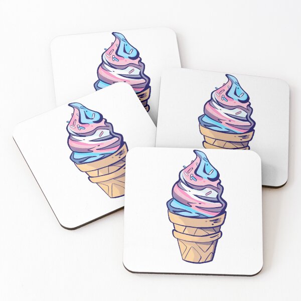 Item preview, Trans pride icecream flavor LGBTQ designed and sold by Jae  Rainbow.