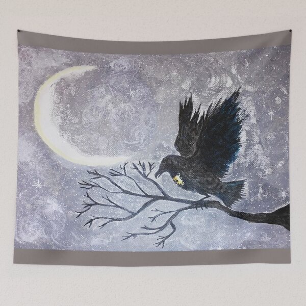 Item preview, Raven Keyhole designed and sold by MirraImagine.