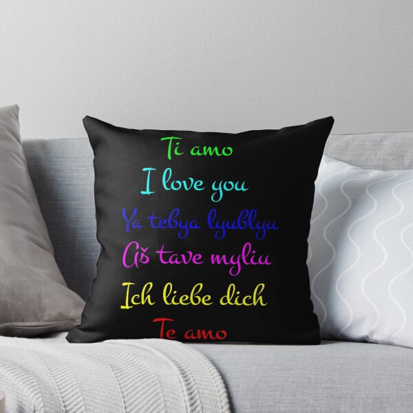Item preview, Ti amo, I love you, Ya tebya lyublyu, Aš tave myliu, Ich liebe dich, Te amo designed and sold by LiniShop.