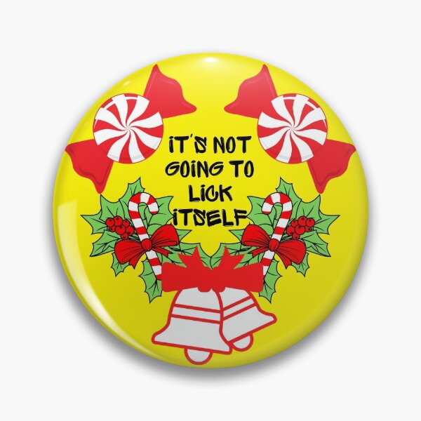 Item preview, Funny Christmas "Candy Cane | It's Not going to "Lick Itself designed and sold by Designs-DA.
