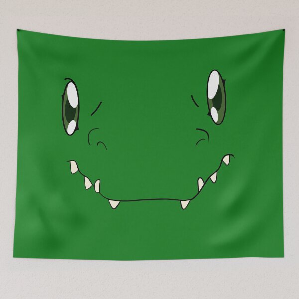 Item preview, Dark Green dinosaur T-Rex monster mask designed and sold by geekartistry.