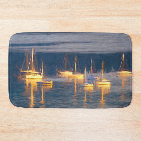 Item preview, Traunsee Lake Austria Boat Art designed and sold by Londonimages.