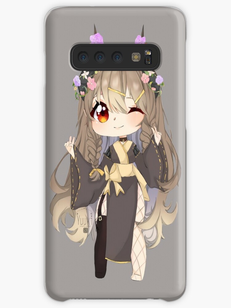 My Chibi Girl Design Case Skin For Samsung Galaxy By Yuuki Artist Redbubble