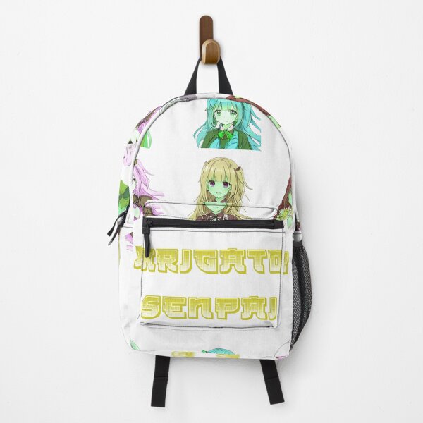 Item preview, six cute anime zombie girls arigato senpai text designed and sold by Omniodise.