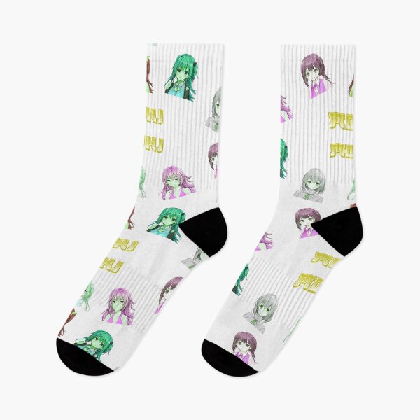 Item preview, six cute anime zombie girls moshi moshi text designed and sold by Omniodise.