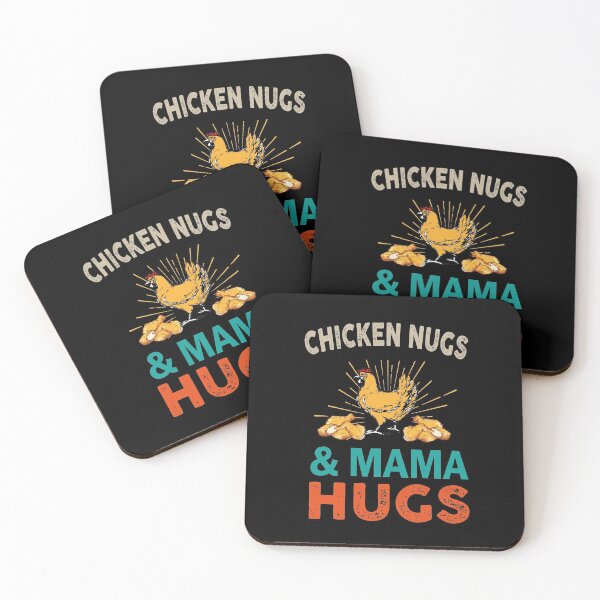 Item preview, Vintage Graphic Hen Silhouette and Chicken Nuggets Around designed and sold by Theobsessed01.