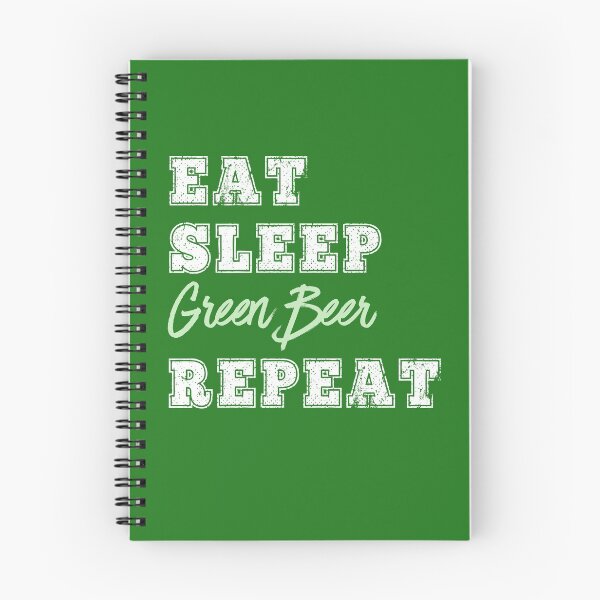 Item preview, Eat Sleep Green Beer Repeat Funny Irish St. Patricks' Day Gift designed and sold by carlhunt99.