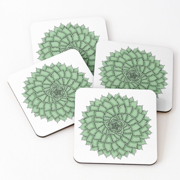 Item preview, Aloe Polyphylla Mandala designed and sold by SonoSonoStudio.