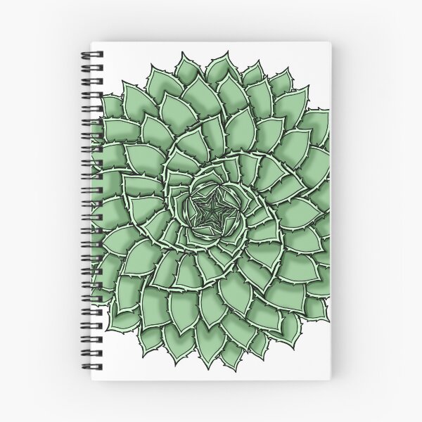 Item preview, Aloe Polyphylla Mandala designed and sold by SonoSonoStudio.