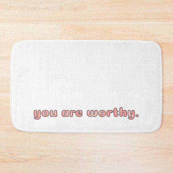 Item preview, you are worthy lettering designed and sold by letteringolivia.