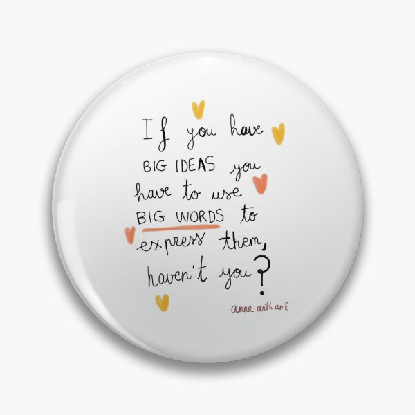 Item preview, If you have BIG IDEAS you have to use BIG WORDS to express them, haven't you? designed and sold by Abracadabrantes.