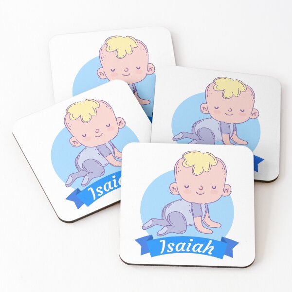 Item preview, Isaiah Boy names for babies designed and sold by Piztees.