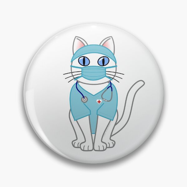 Item preview, Scrubs: White Cat designed and sold by TeeZenDesigns.