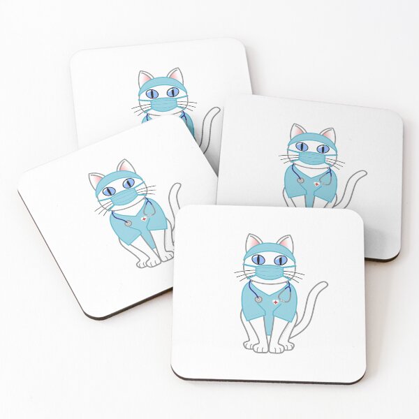 Item preview, Scrubs: White Cat designed and sold by TeeZenDesigns.