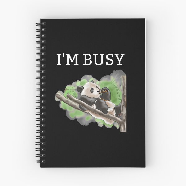 Item preview, I'm A Busy Panda designed and sold by Crafty-Mornings.