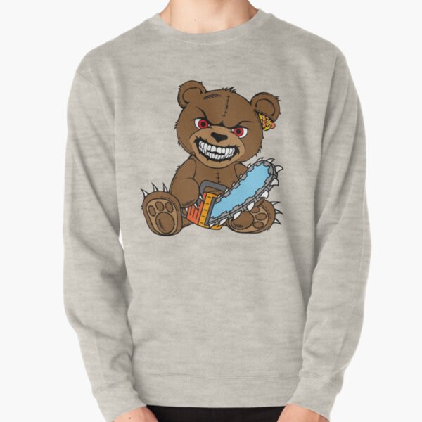 Brown angry bear with joystick, game player, cartoon bear wth red eyes,  smiling bear Kids T-Shirt for Sale by Tsvet04ek