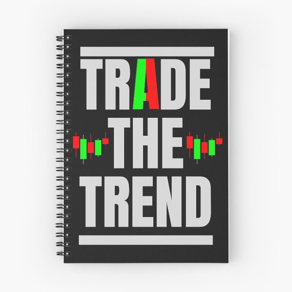 Item preview, 'Trade The Trend' Trading & Investing Motivation designed and sold by DailyDrive.
