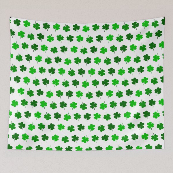 Item preview, saint patricks clover pattern designed and sold by ImagineKaye.
