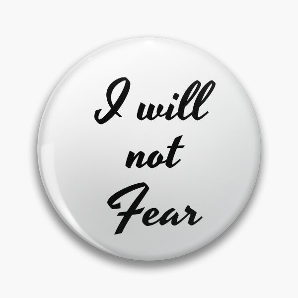 Item preview, I will not fear, Fearless, Be courage, Motivation, Positivity designed and sold by cyhdesign.