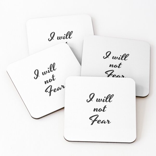 Item preview, I will not fear, Fearless, Be courage, Motivation, Positivity designed and sold by cyhdesign.