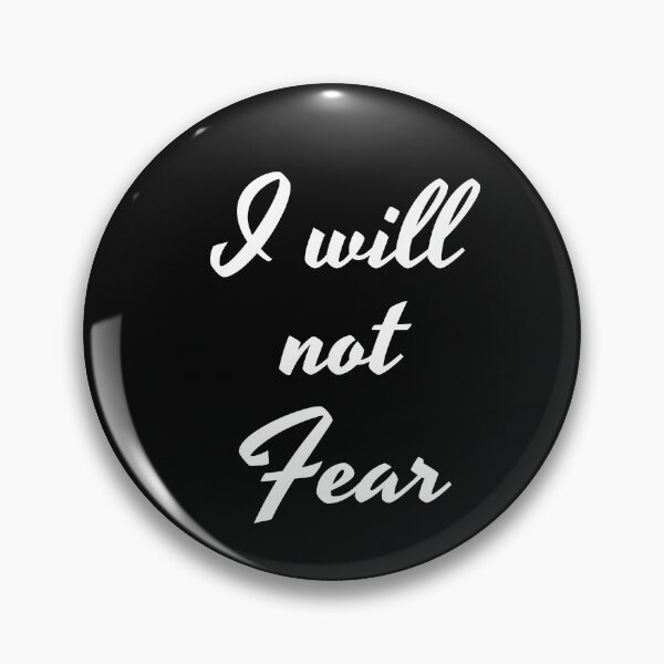 Item preview, I will not fear, Fearless, Be courage, Motivation, Positivity designed and sold by cyhdesign.