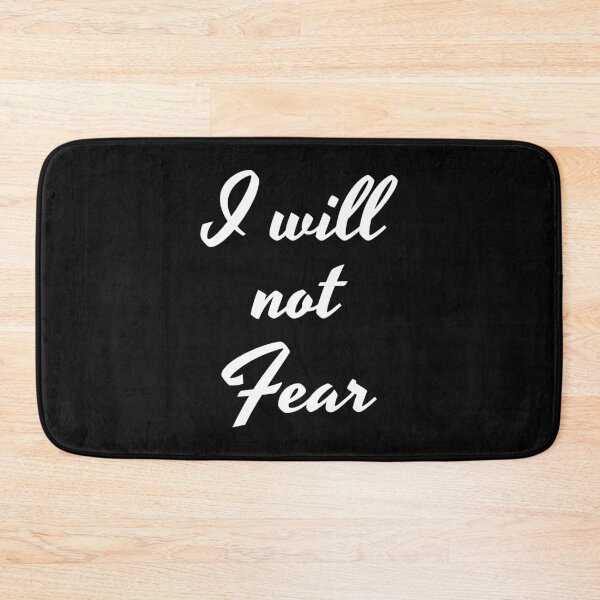 Item preview, I will not fear, Fearless, Be courage, Motivation, Positivity designed and sold by cyhdesign.