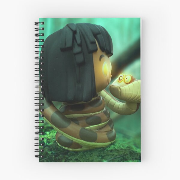 Item preview, Mowgli and Kaa in the Jungle designed and sold by The-POPventures.