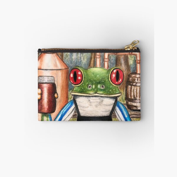Item preview, Moonshine Frog designed and sold by GardenPartyArt.