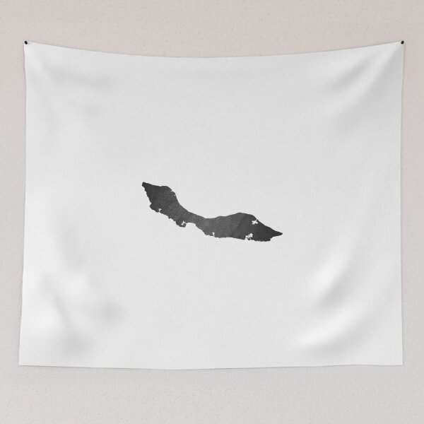 Item preview, Curaçao | Country Maps designed and sold by Wallpacas.