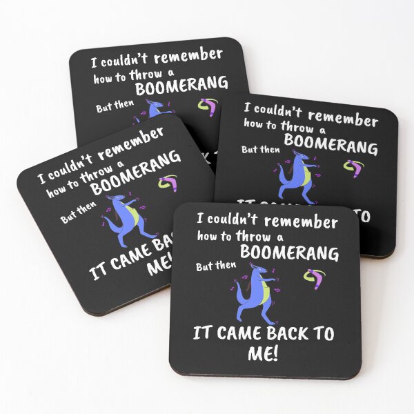 Item preview, I Couldn't Remember How to Throw a Boomerang..... designed and sold by ShallyLoves.
