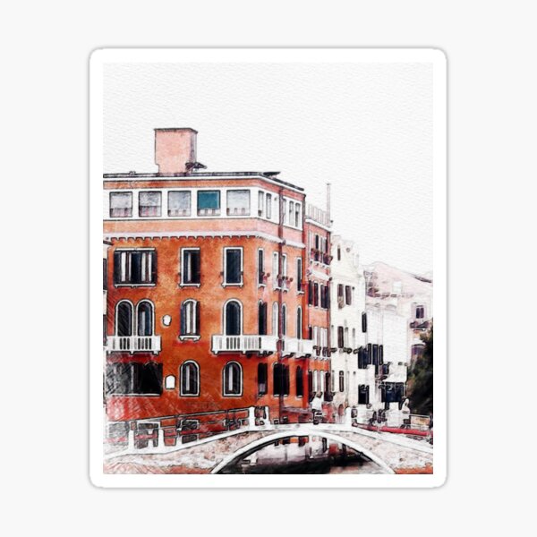 Grand canal Venice Sticker