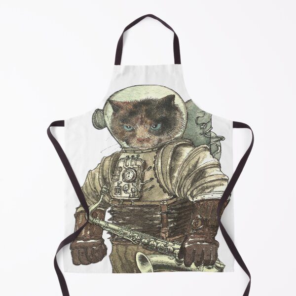Item preview, Space Cat with Saxophone designed and sold by felissimha.