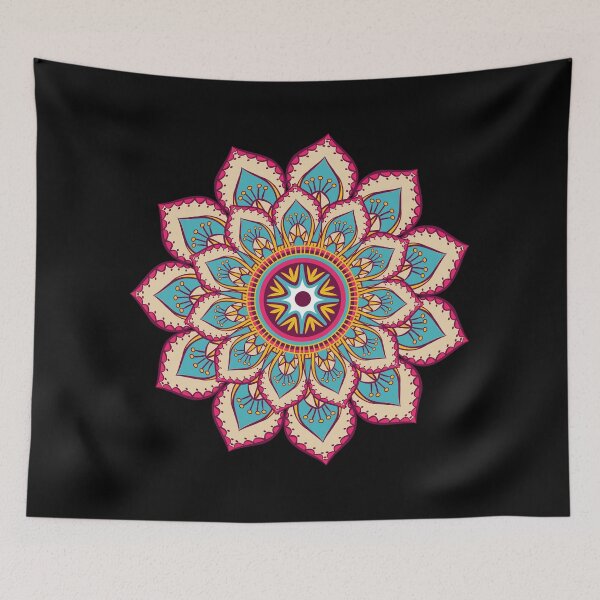 Item preview, Red And Blue Mandala Scrubs designed and sold by Johan Liebert.