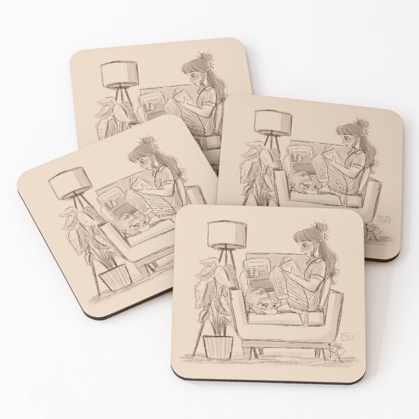 Item preview, Reading Nook Sketch designed and sold by diradraws.