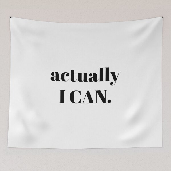 Item preview, Actually I can, Funny quote, I accept, Proud designed and sold by cyhdesign.
