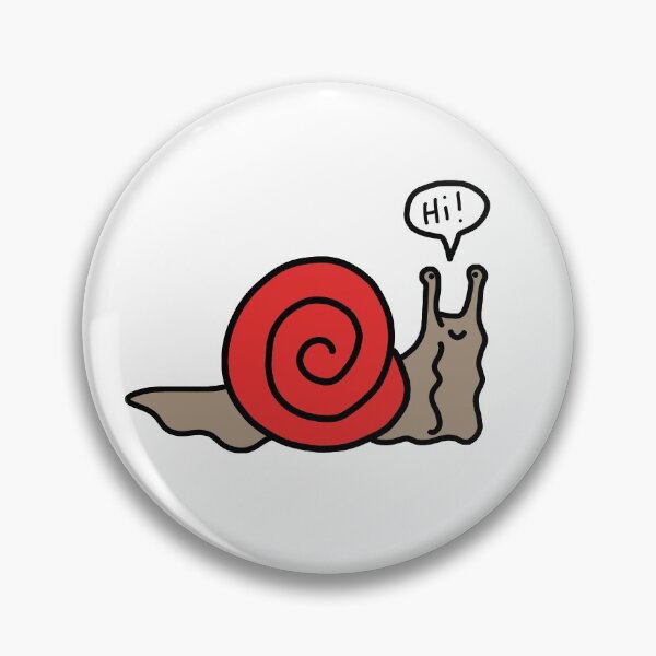 Item preview, Red Snail Friend designed and sold by TitchandCo.